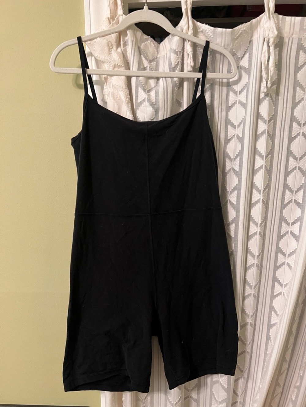 Black Aritzia Spaghetti Strap Romper